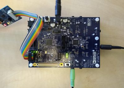 Development DSP platform for a sound manipulation device